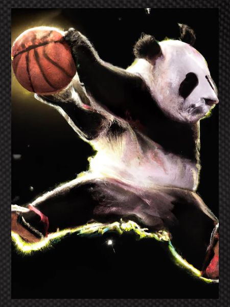 Basketball Dunk Panda