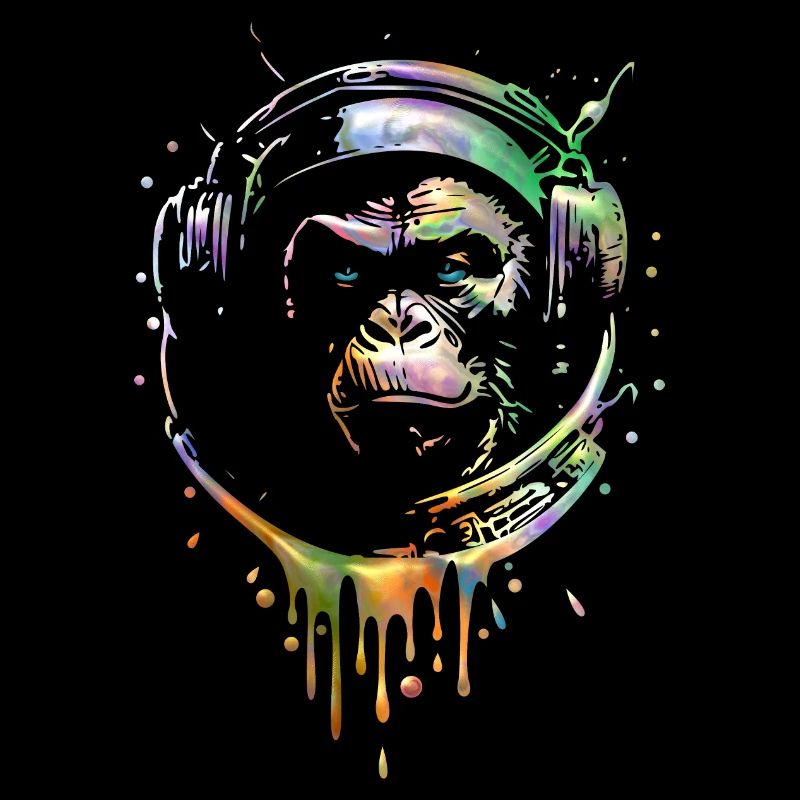Singe Astronaute