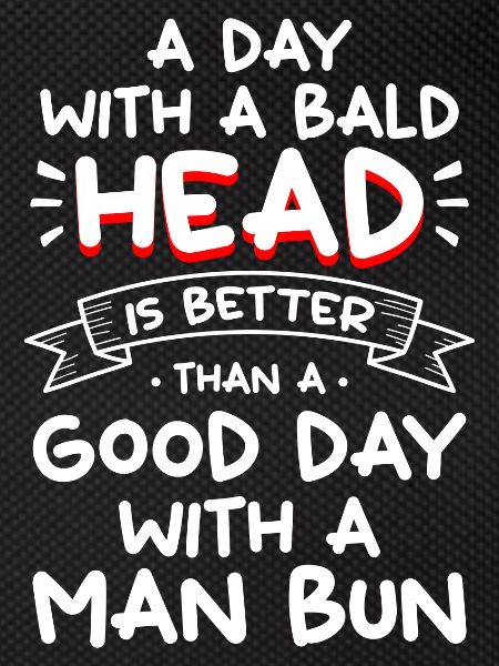 Hairstyle Bald beard