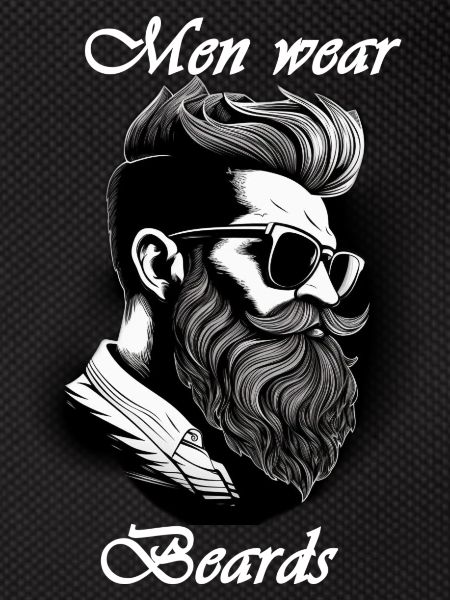 Men wear beards white