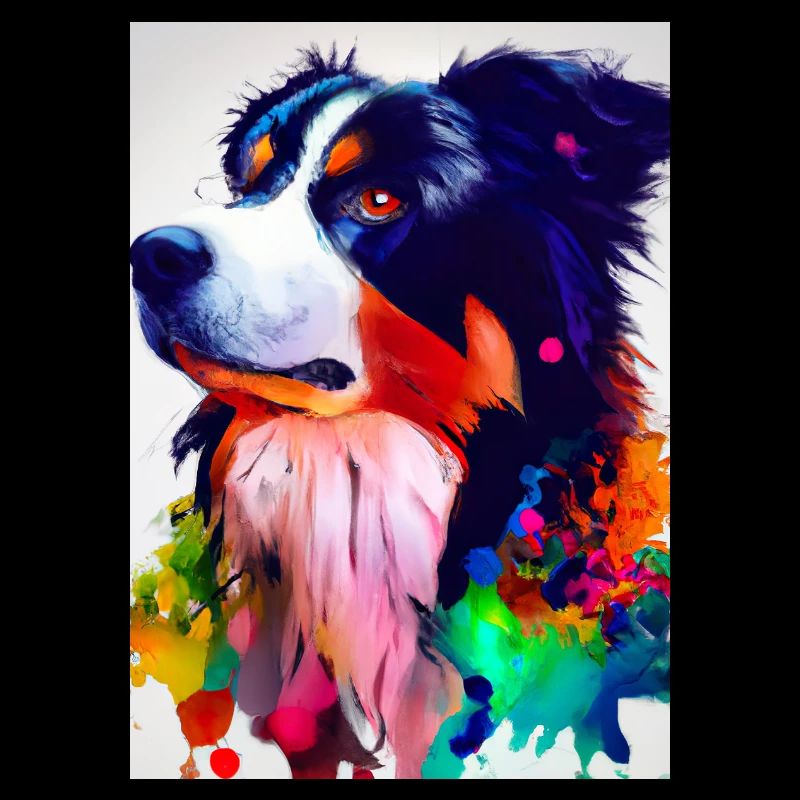 Bunter Border Collie
