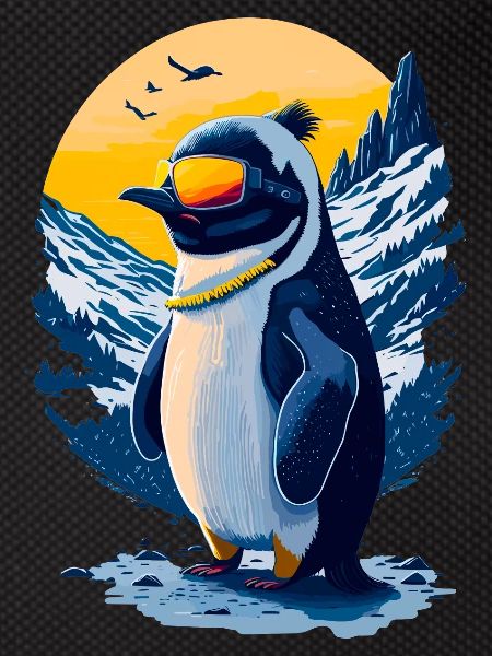 Cute penguin