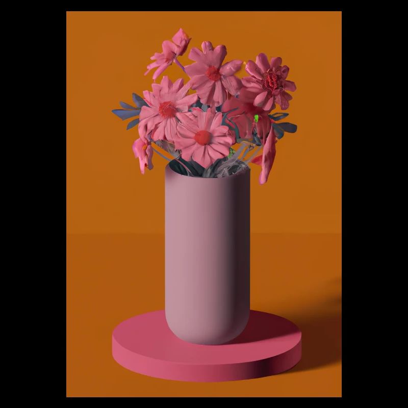 Fancy Blumen Vase