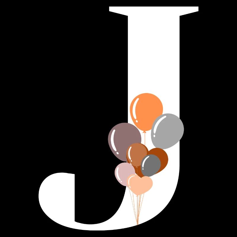 Buchstabe j Geburtstagsballon