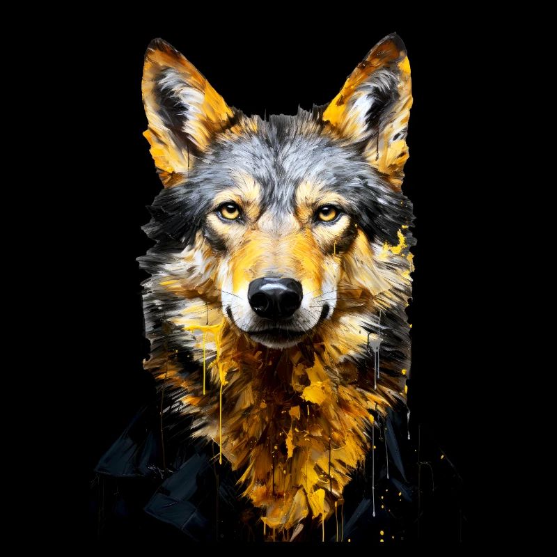Wolf Tierkunst #wolf