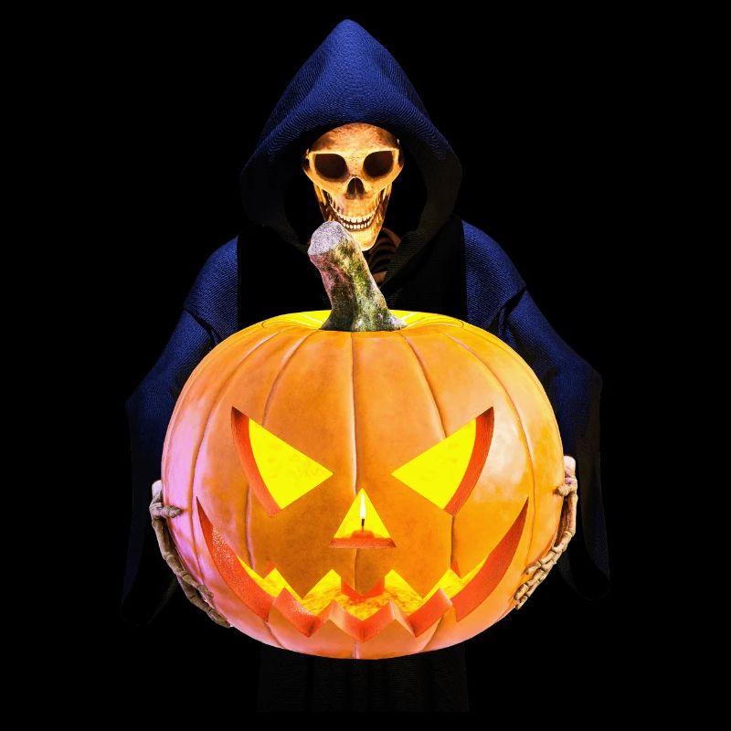 Grim Reaper célèbre Halloween