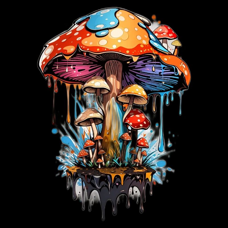 Step into the Enchanted Woodland: Psychedelic