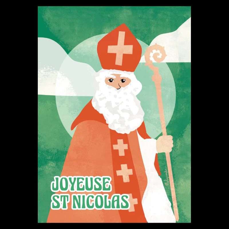 Glücklicher Nikolaus