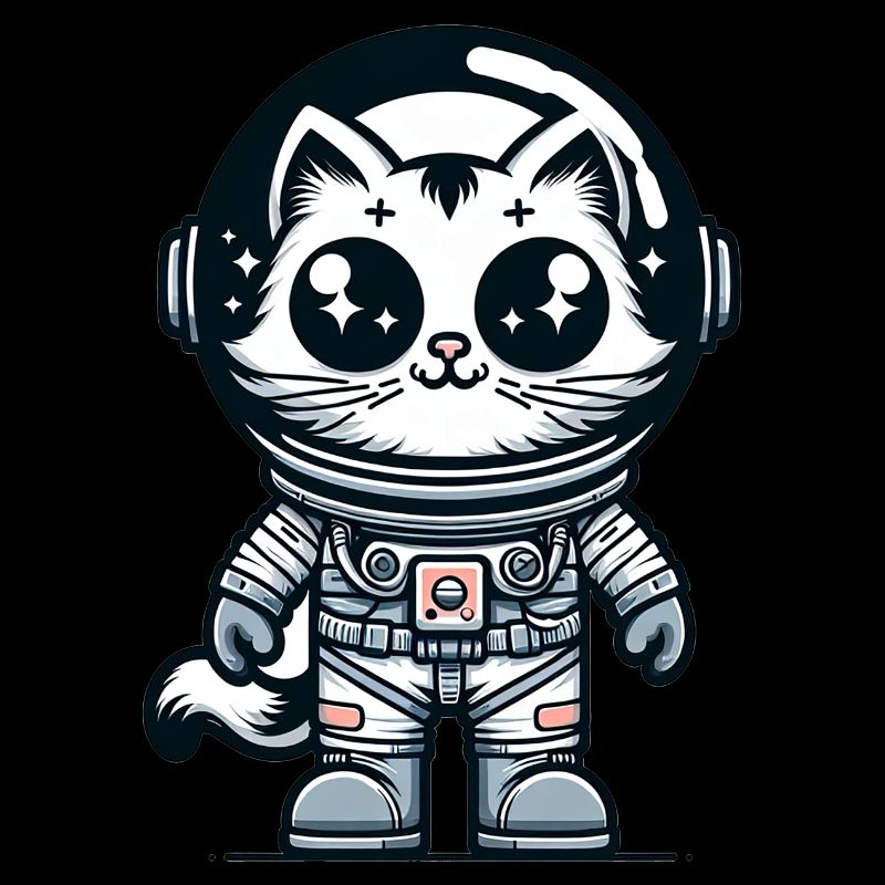 Chat Astronaute Mignon