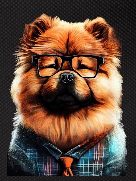 chow chow dog moch