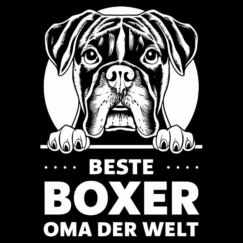 Hundeoma BESTE BOXER OMA DER WELT Deutscher Boxer