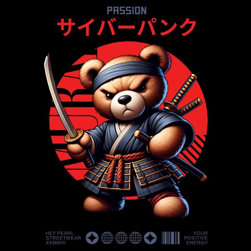 Samurai Teddy Japan