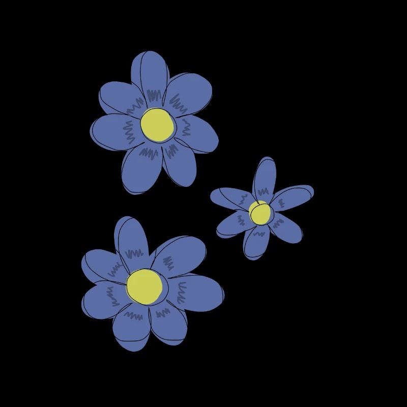 Blaue Blumen