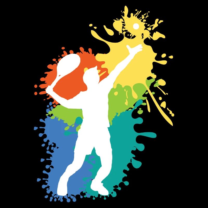 Belle idee cadeau design graphique Tennis