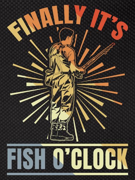 Finally It's Fish Clock