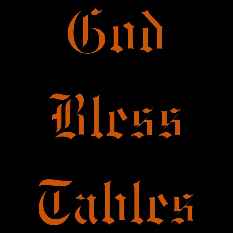 GodBlessTables