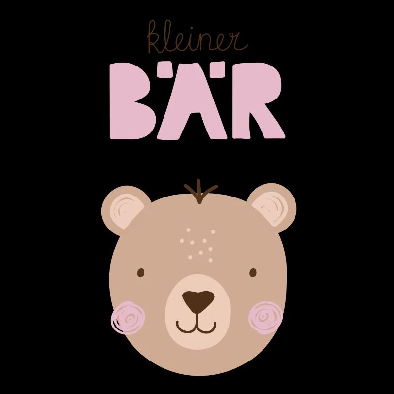 Kleiner Bär rosa Mädchen Kinderzimmer Geburtstag