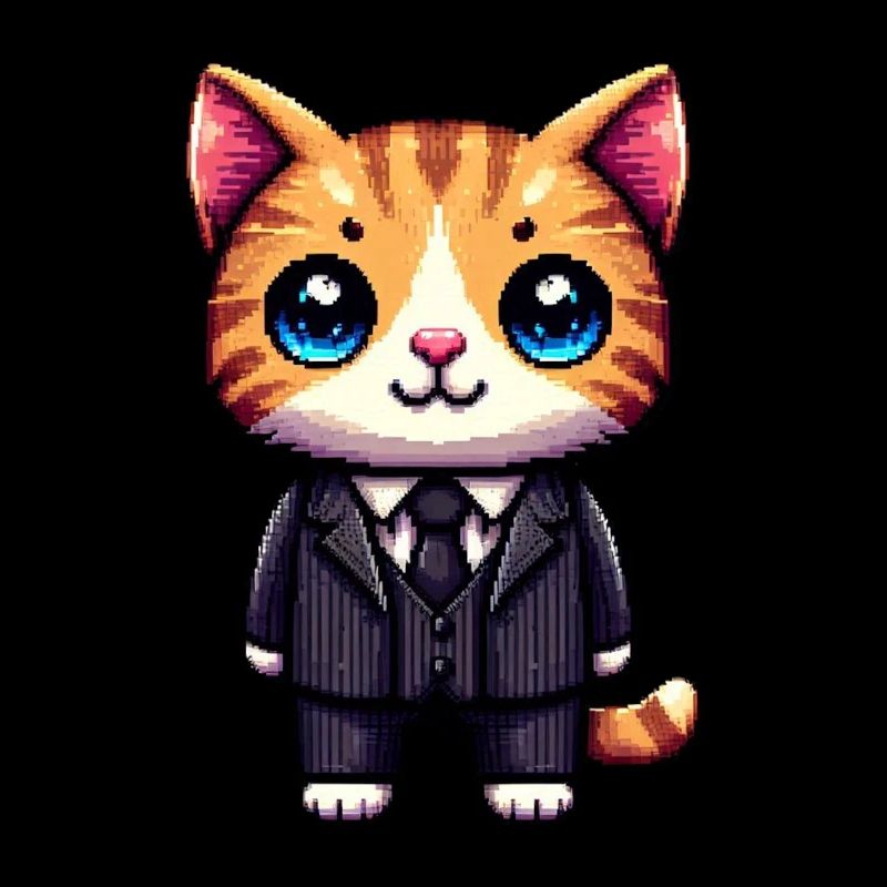 Chat Pixel Art