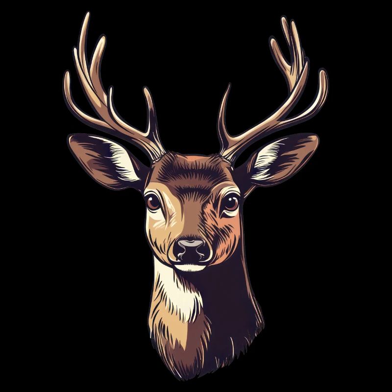 Tête de cerf