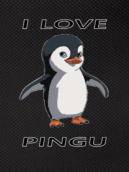Cute penguin design