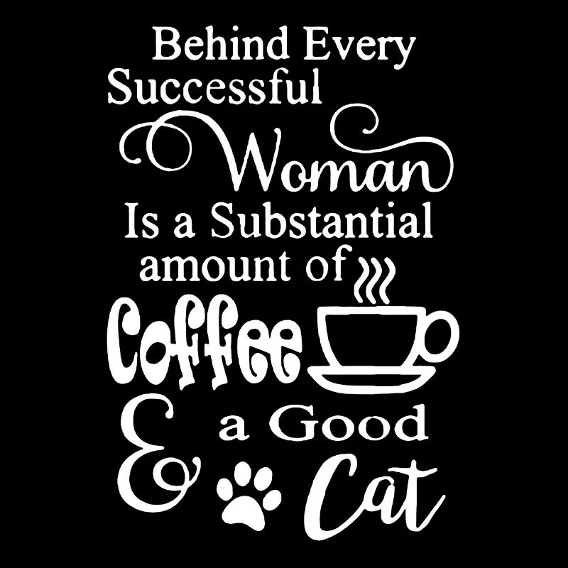 Love Coffee And Cat