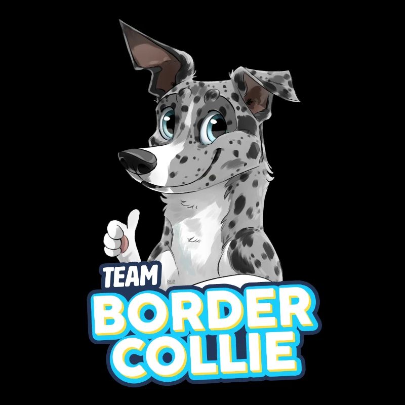 TEAM Border Collie Shorthair - Blue Merle