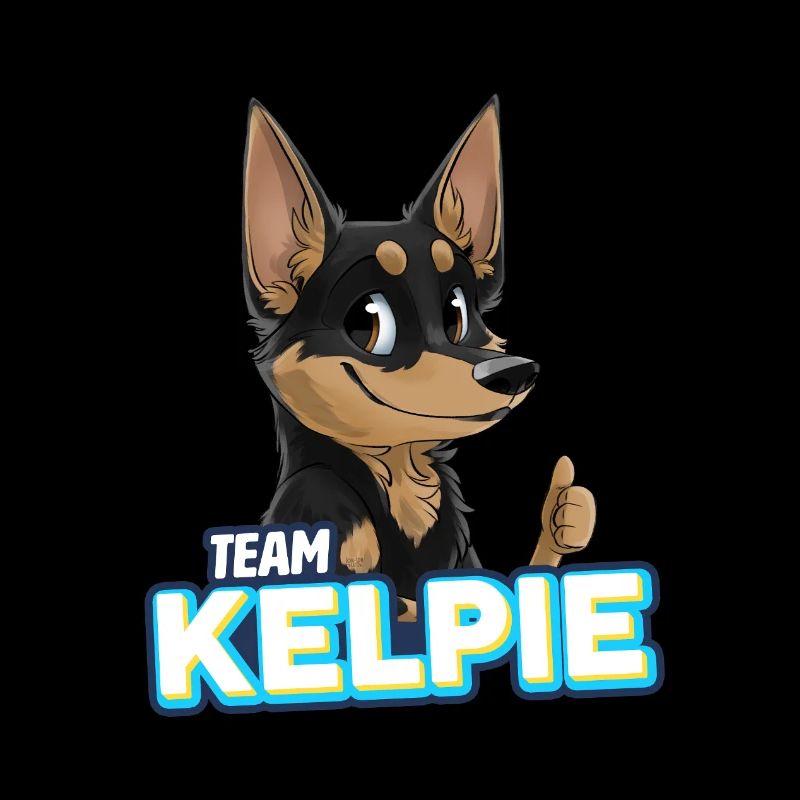 EAM Kelpie - Noir et Tan