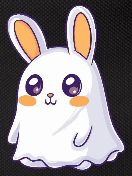 Bunny Halloween Ghost