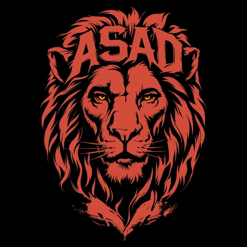 Roter Löwe ASAD Imperious Head