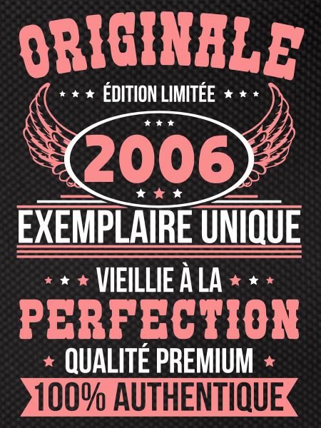 2006 – Exemplaire unique – Qualité premium