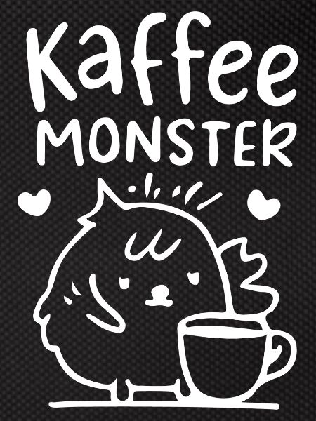 Coffee Monster Illustration