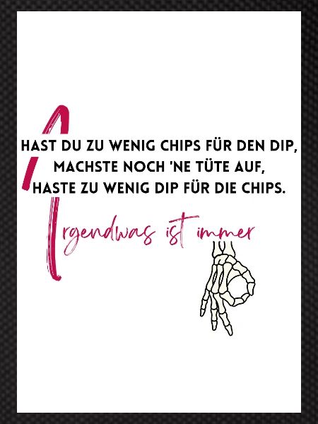 Irgendwas ist immer