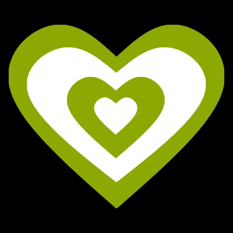 green heart green hearts couples gift