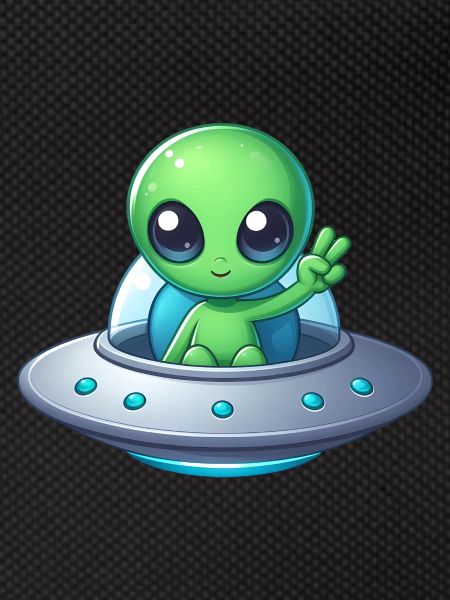 Alien Shows Peace