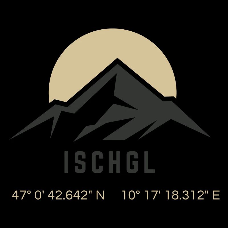 Minimalistisches Ischgl-Logo