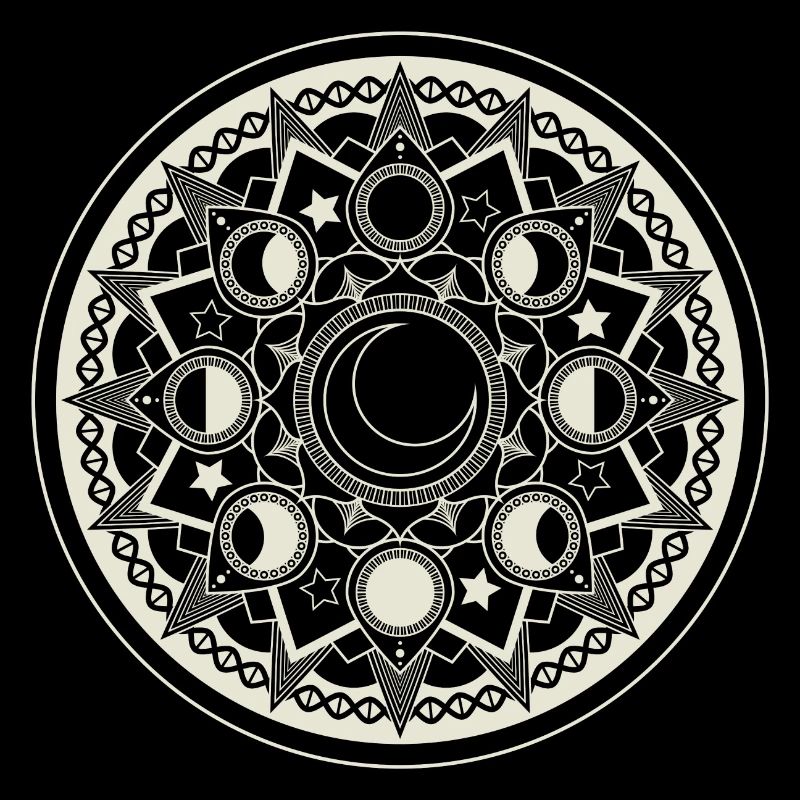 Pale Moon Mandala