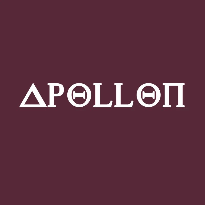 Apollon Design white in Greek script