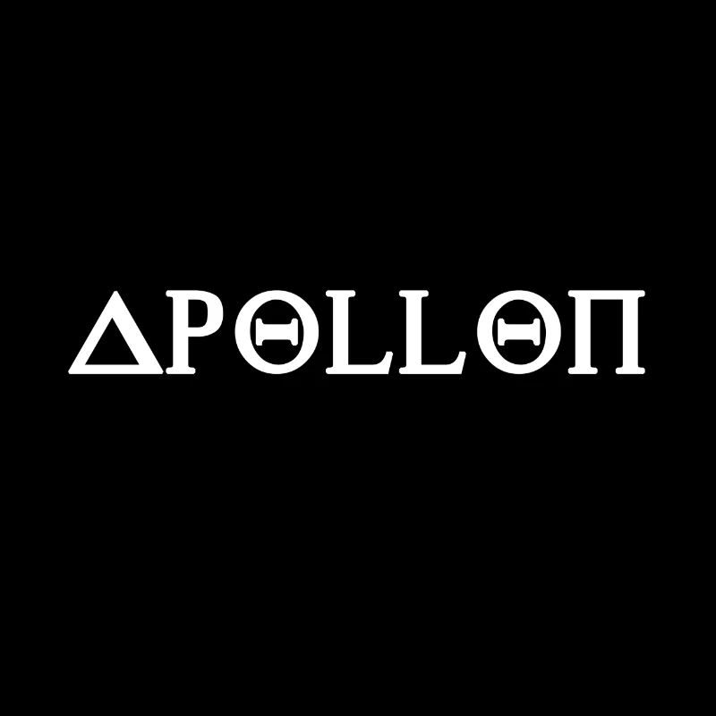 Apollon Design white in Greek script