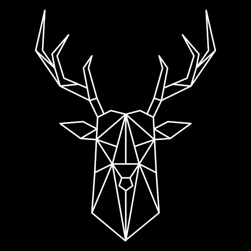 Roe Deer Animal Minimal white