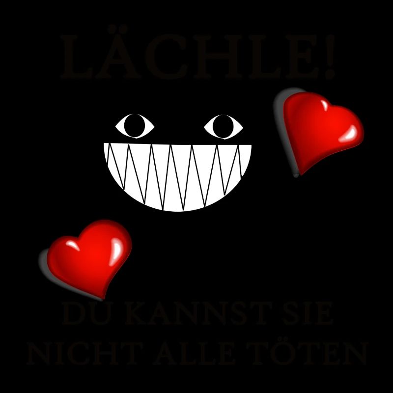 Lächle du kannst Sie nicht alle töten Katze Mieze