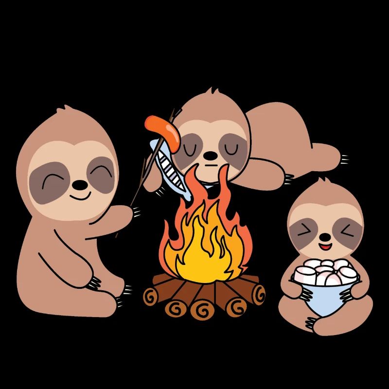 Campfire Sloth
