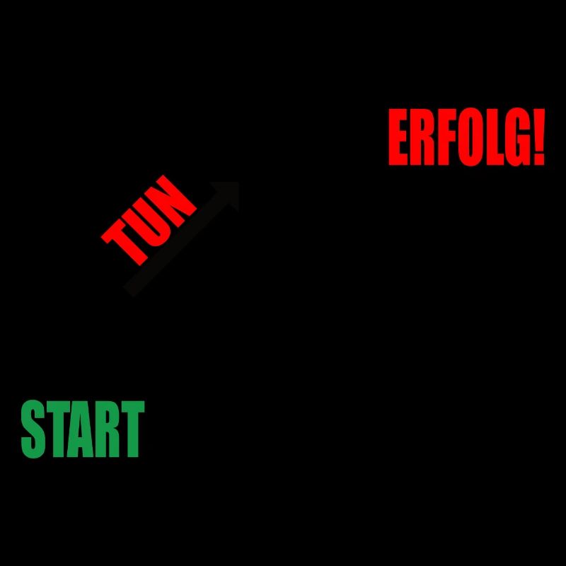 Treppe Erfolg durch Tun