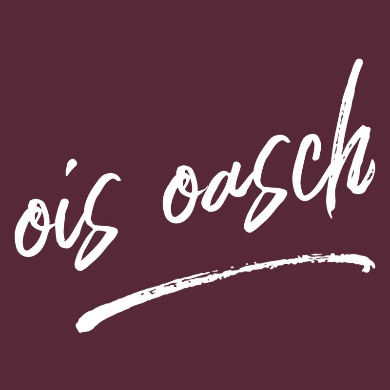 Handschrift Everything stupid Viennese dialect dialect