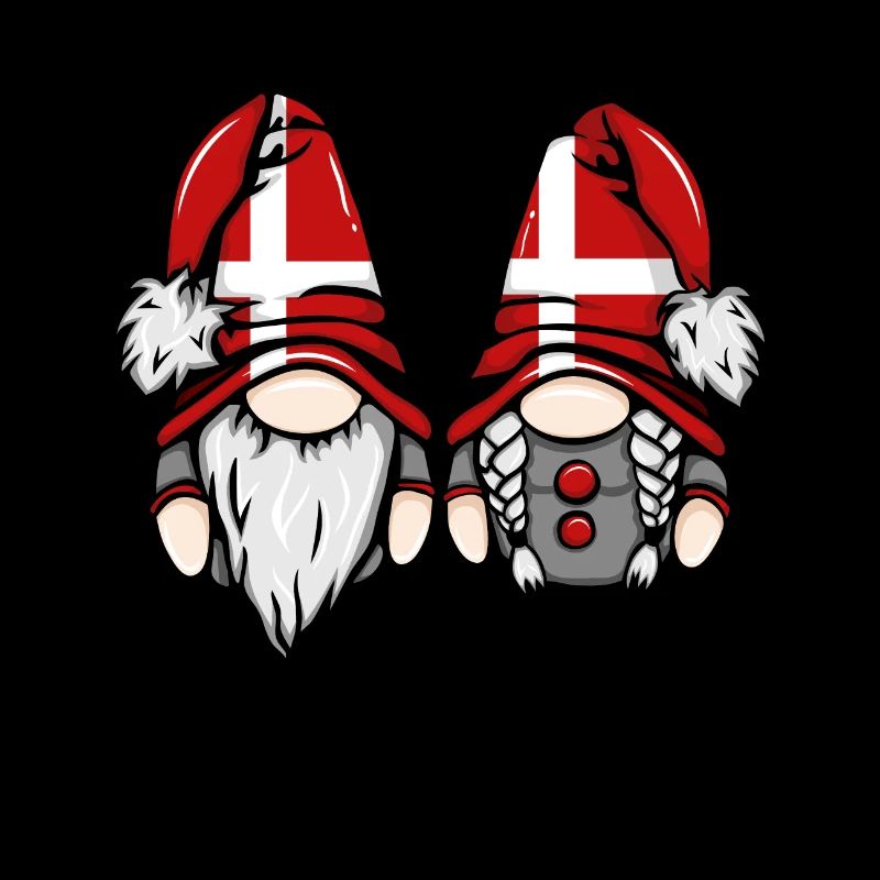 Nisser Gnome Danemark Dannebrog Wilsigns