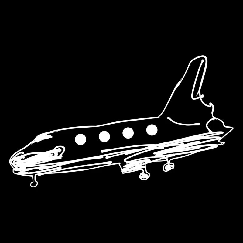 symbole de transport fusée avion vol transport