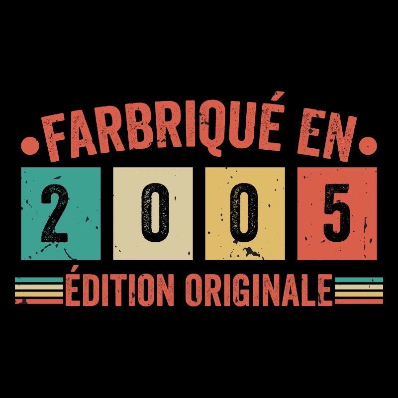 Fabriqué En 2005 édition Originale Cadeau d'annive