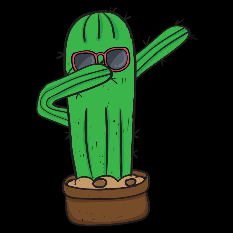 Dabbing Cactus Sunglasses Succulent