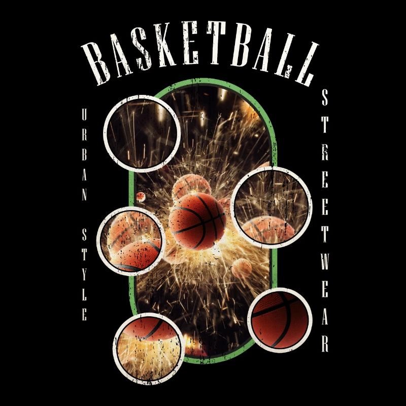 Basketteur Basketteur Dunking Sport Vintage
