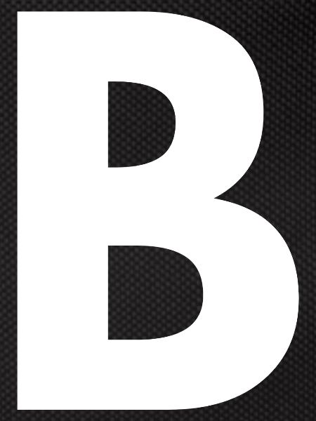B