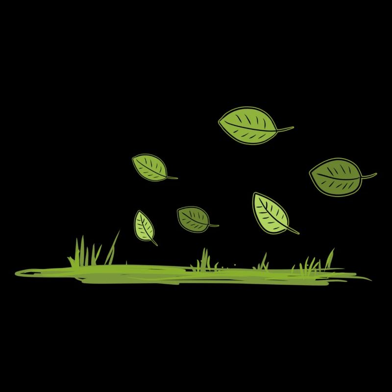 Nature Grass Wind Leaves Soil